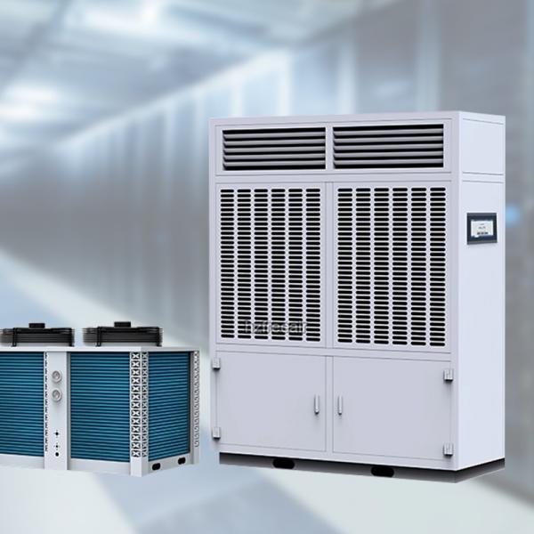 50KG/H Dehumidifier with Temperature Control Industrial Dehumidifier with Temperature Control Prevent Mold & Corrosion Dehumidifier Basement Moisture Control Dehumidifier