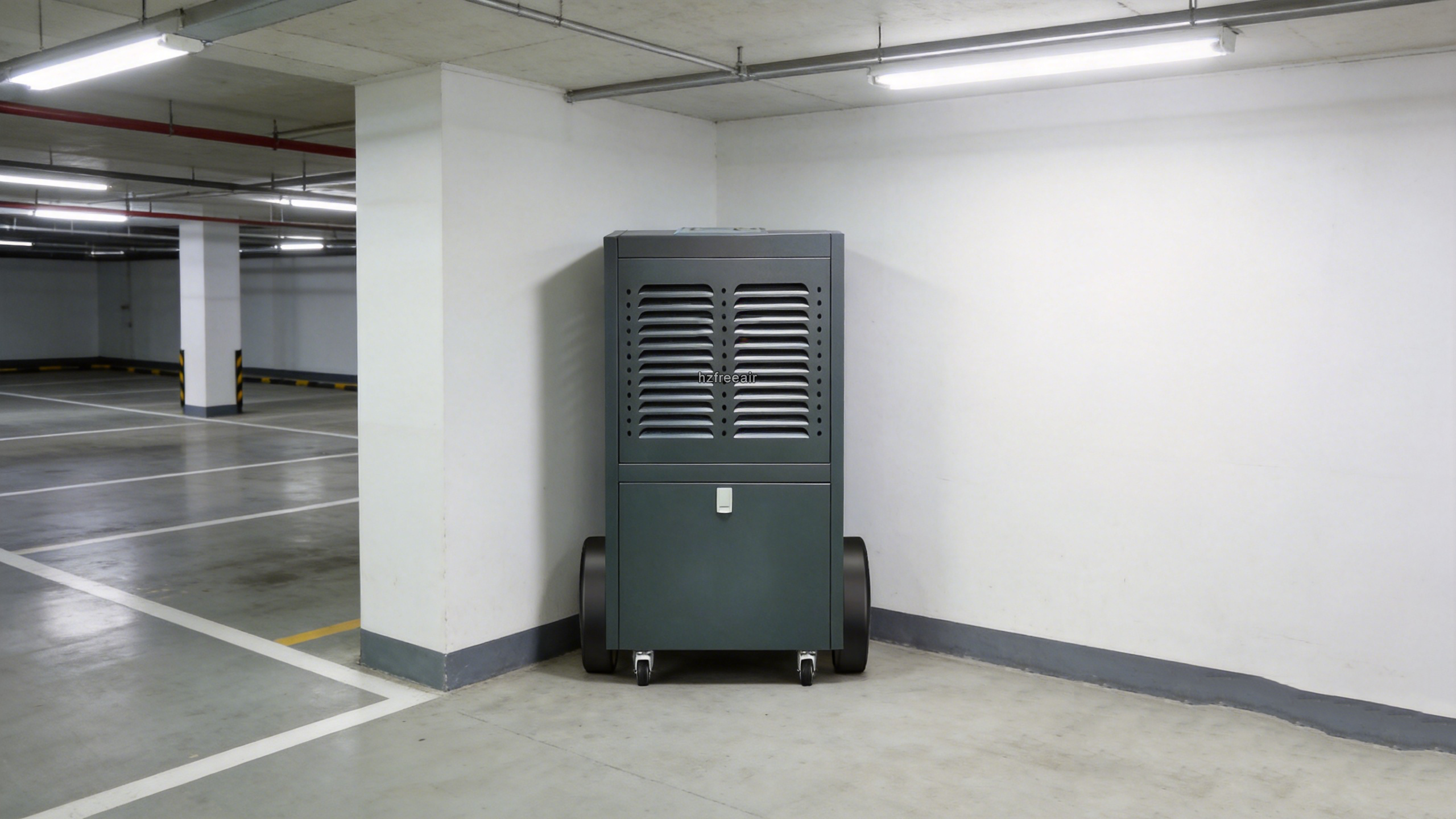 90L Large Spaces Water Damage Commercial Dehumidifier | Industrial Grade Dehumidifier with Drain Hose for Greenhouse Basement