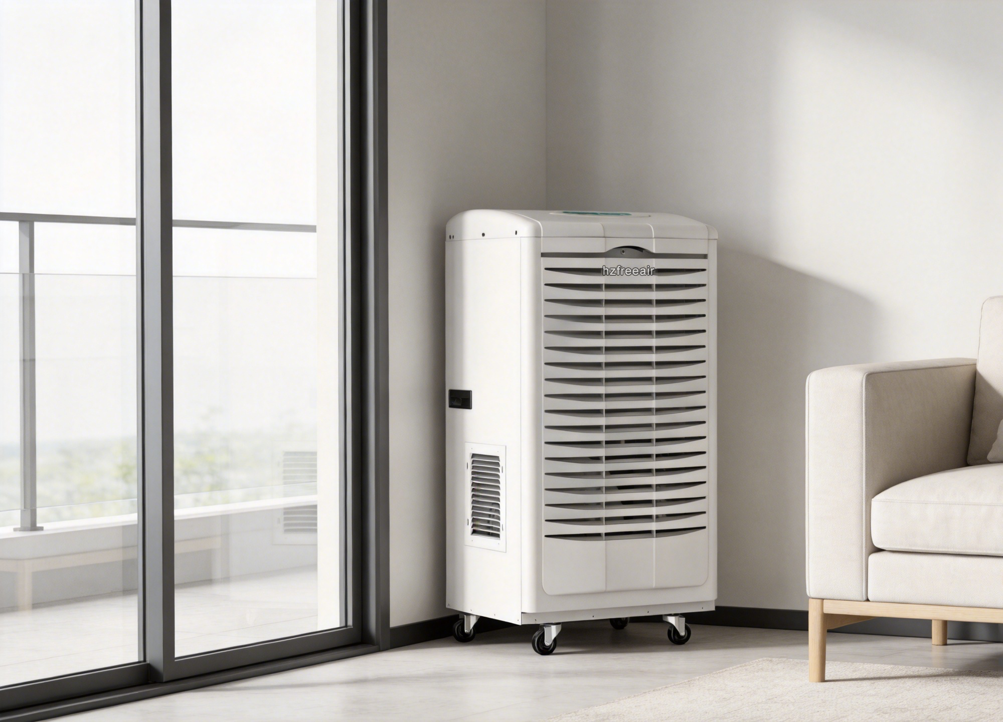 150L Industrial Dehumidifier 150l High Power Dehumidifier Commercial Warehouse Workshop Basement Dehumidifier Plastic Material