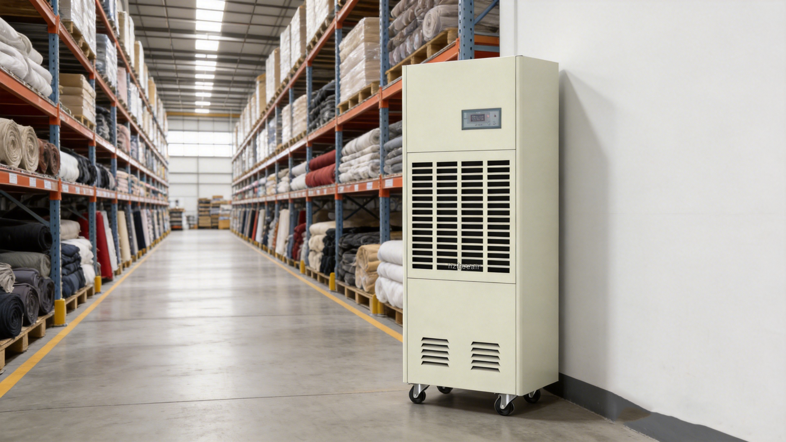 288L  Industrial Dehumidifier With 3 Minutes Compressor Delay Protection and Timer Function for Swimming Pool Have CE Certificates