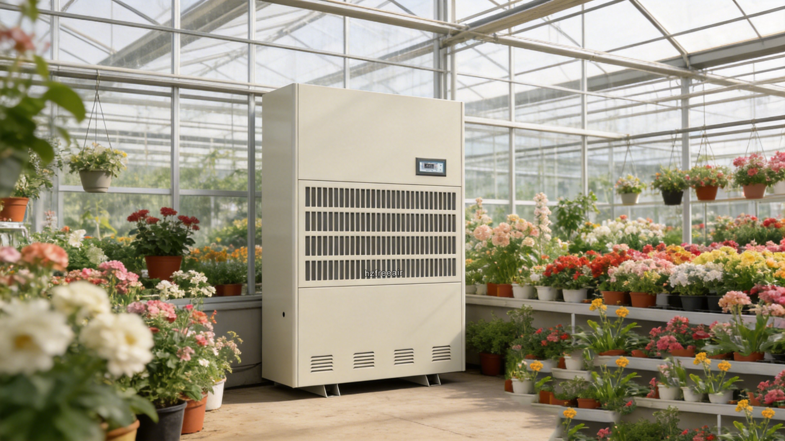 960L Industrial Indoor Pool Dehumidifier Inverter Metal Durable Precise Humidity Control Air Energy-Efficient Ultra Low Noise