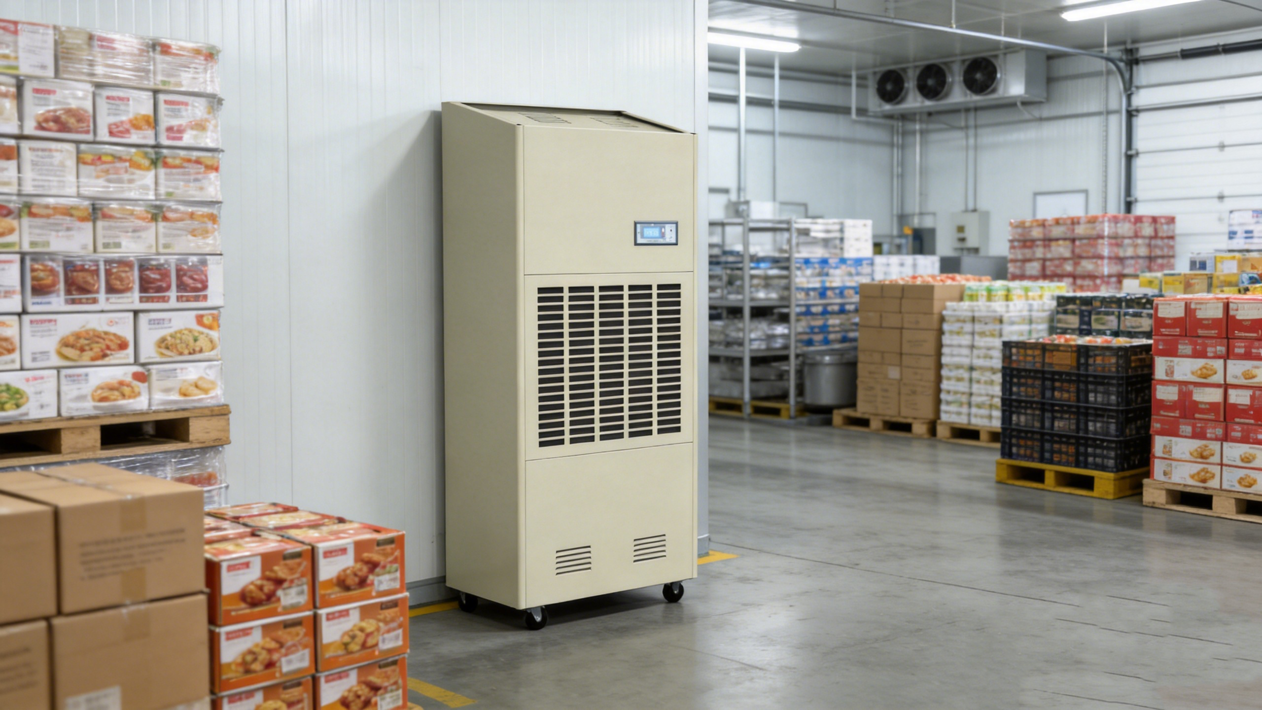 FLSW-G600 Heavy Duty 600L/D High Efficiency Industrial Air Dehumidifier with Heating Function for Food Drying Workshop Factory