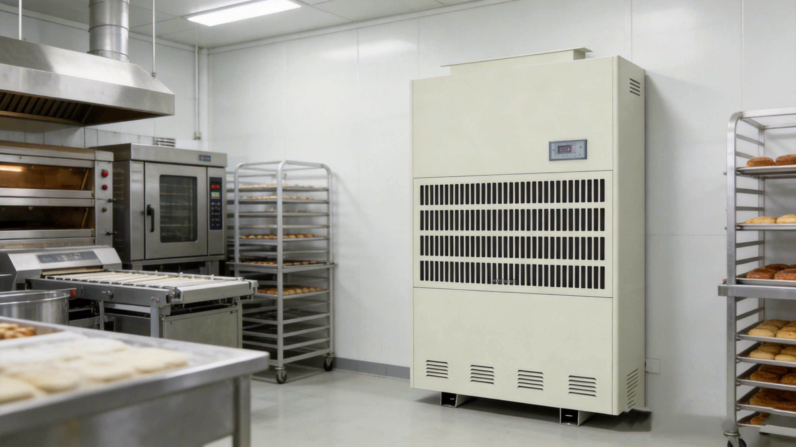 FLSW-G360 360 Liters per Day Temperature Heating Control Dehumidifier with Automatic Fast Heating for Use Wooden Factory Floor Standing