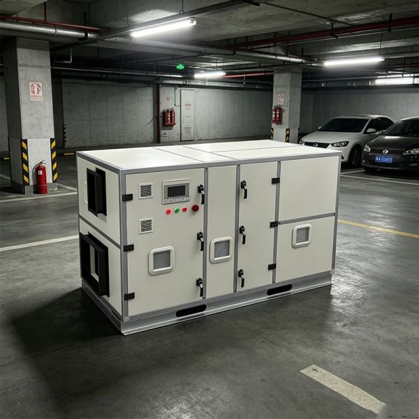 FL-R2500 High Capacity 15.5kg/h Desiccant Dehumidifier with PLC Control System for Subterranean Engineering Harsh Environments