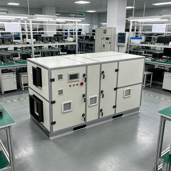 FL-R3000 Industrial Silica Gel Desiccant Dehumidifier 19kg/h for Large Scale Production Have Automatic Fault Diagnosis Function