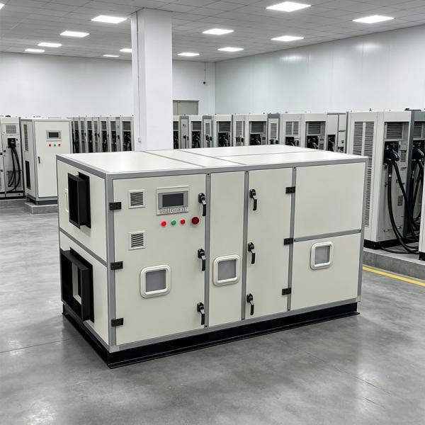 FL-R4000 4000m³/h Air Flow Industrial Desiccant Dehumidifier 25kg/h Large Scale Humidistat for Low-temperature Low-Humidity Environments