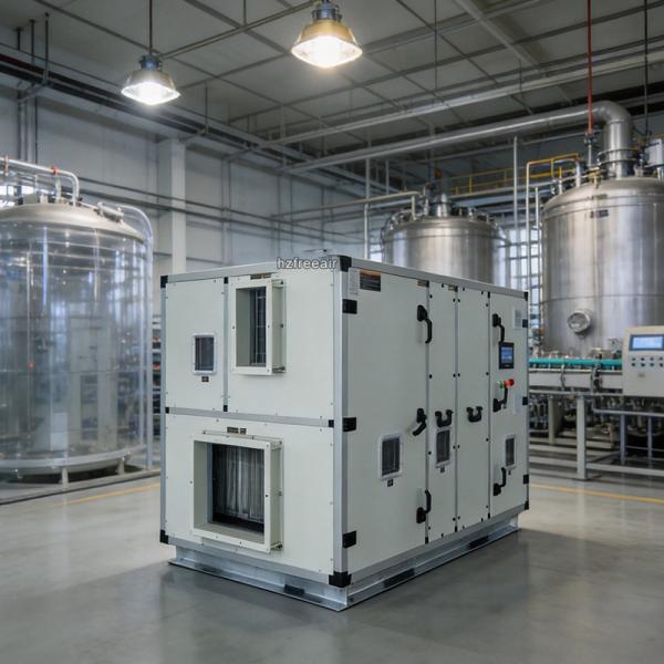 FL-R6000 FREEAIR 38kg/h Industrial Desiccant Dehumidifier for Lithium Battery Industry and Humidity Control Range Can Be Programmed