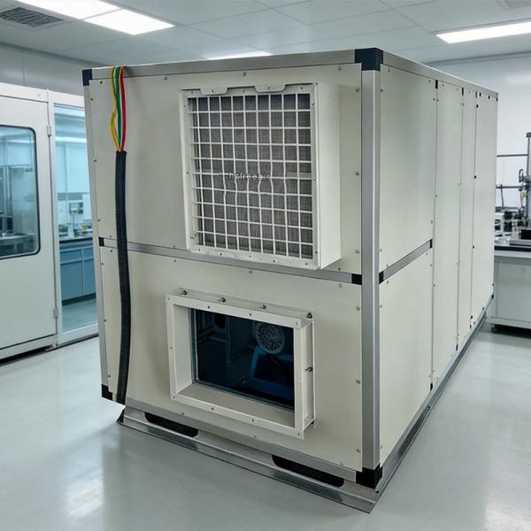 FL-R14000 FREEAIR Smart PLC Controlled 90kg/h Desiccant Dehumidifier with Precision Sensor Humidity Control Range Can Be Programmed